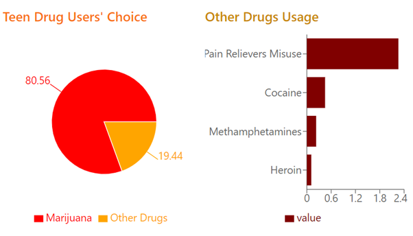 Statistics Of Drug Use by Youth